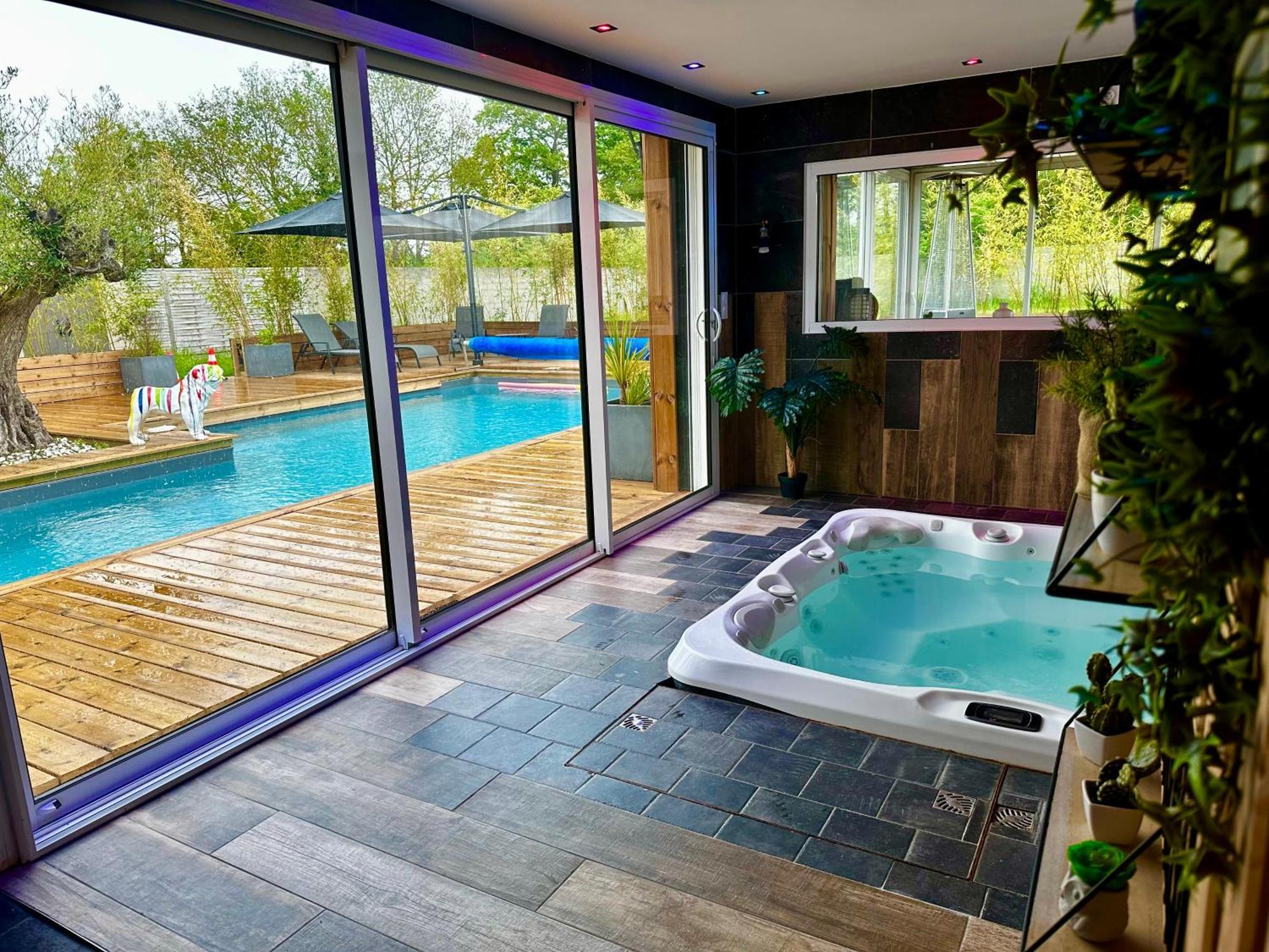 Villa Maison Chaleureuse Jaccuzi Salle De Sport Privée Challans