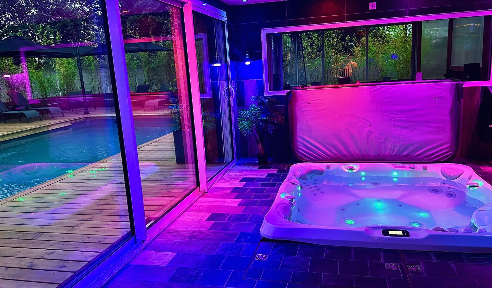 Lincontournable - Jaccuzi-piscine-sauna-hammam Villa Challans